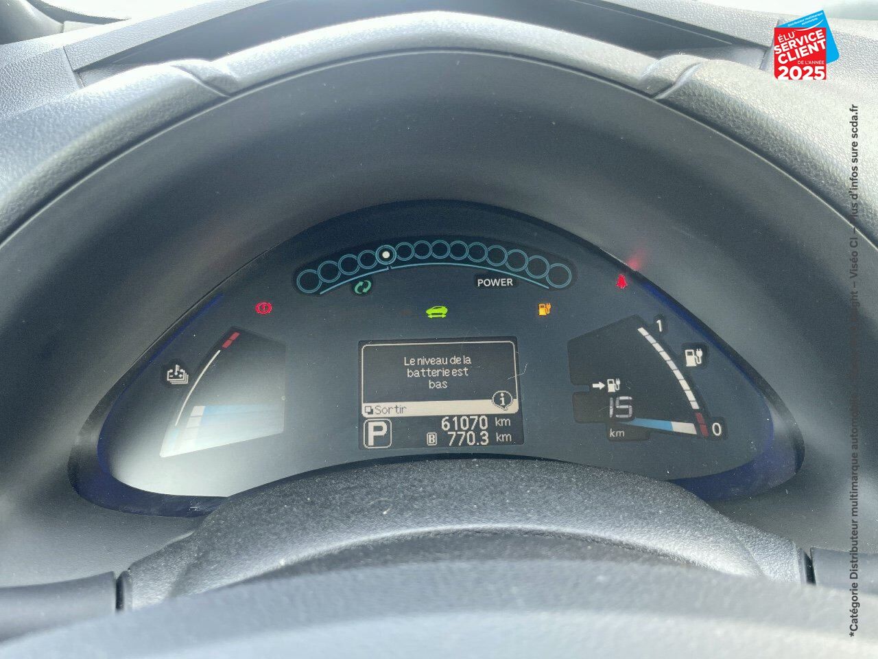 Véhicule d'occasion NISSAN LEAF 109CH 30KWH TEKNA MY17 chez Nissan Belfort