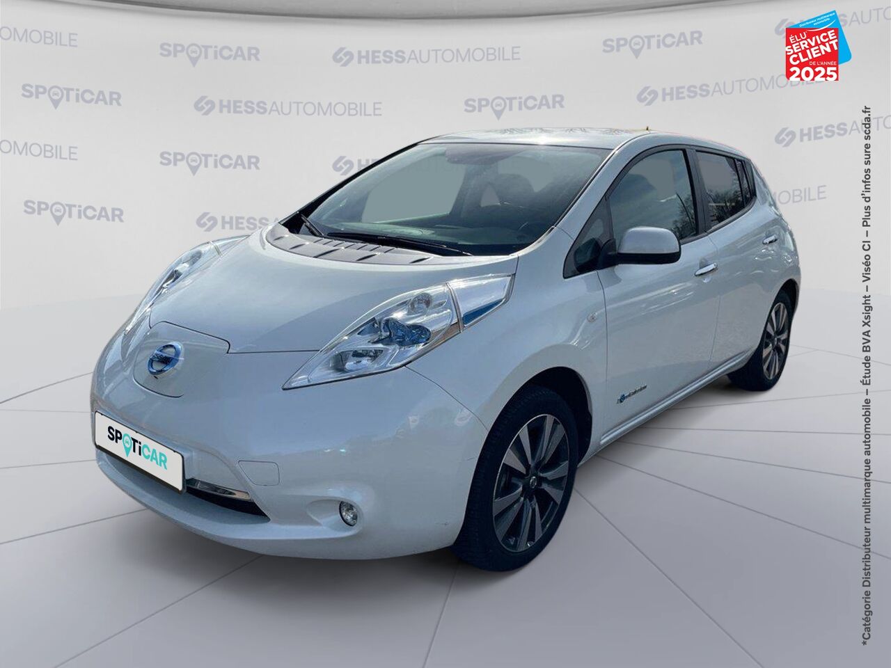Véhicule d'occasion NISSAN LEAF 109CH 30KWH TEKNA MY17 chez Nissan Belfort