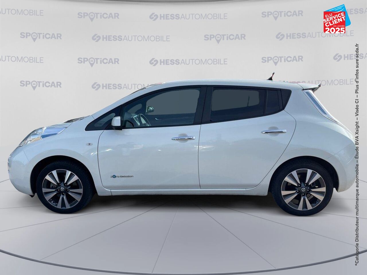 Véhicule d'occasion NISSAN LEAF 109CH 30KWH TEKNA MY17 chez Nissan Belfort