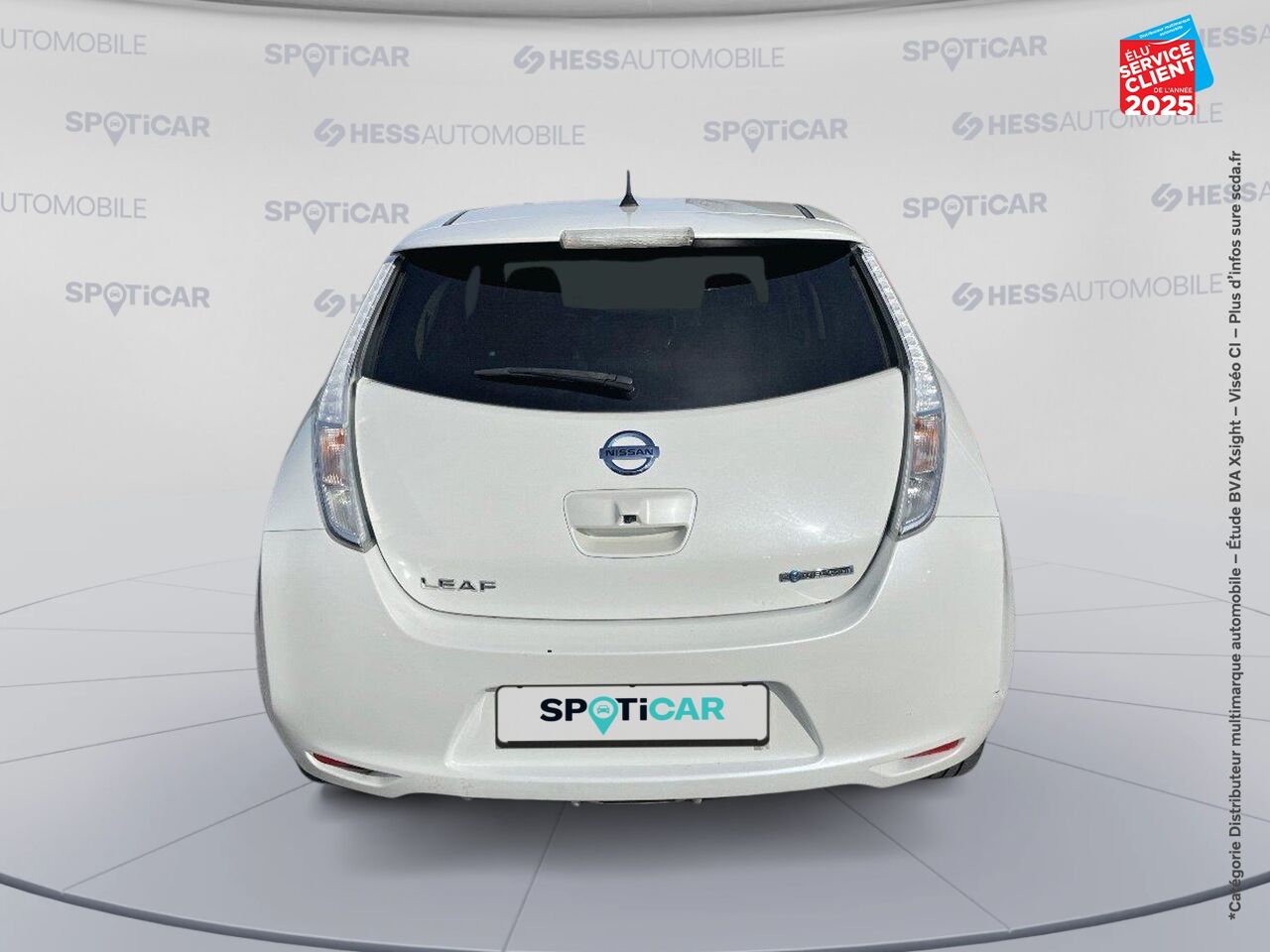 Véhicule d'occasion NISSAN LEAF 109CH 30KWH TEKNA MY17 chez Nissan Belfort