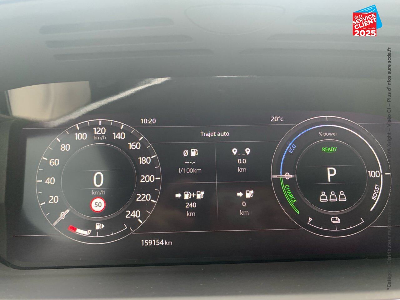 Véhicule d'occasion LAND-ROVER RANGE ROVER SPORT 2.0 P400E 404CH HSE DYNAMIC MARK VII chez BMW Besançon