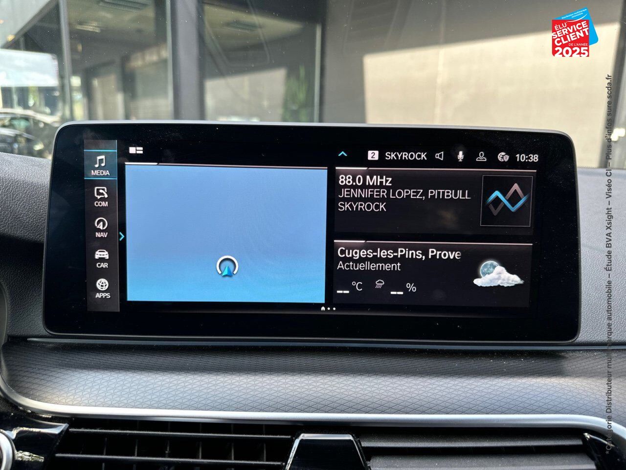 Véhicule d'occasion BMW SERIE 5 530EA XDRIVE 292CH M SPORT STEPTRONIC chez Hyundai Epernay