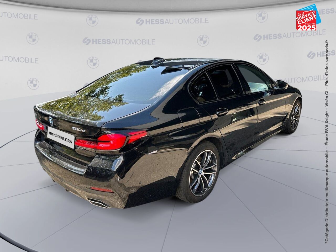 Véhicule d'occasion BMW SERIE 5 530EA XDRIVE 292CH M SPORT STEPTRONIC chez Hyundai Epernay