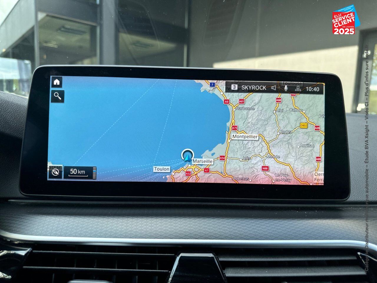 Véhicule d'occasion BMW SERIE 5 530EA XDRIVE 292CH M SPORT STEPTRONIC chez Hyundai Epernay