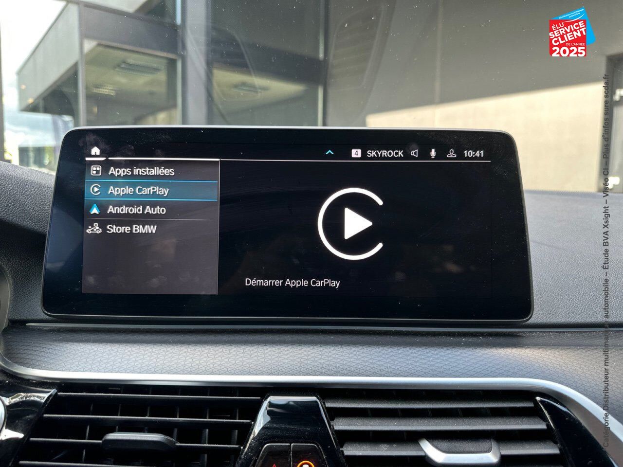 Véhicule d'occasion BMW SERIE 5 530EA XDRIVE 292CH M SPORT STEPTRONIC chez Hyundai Epernay