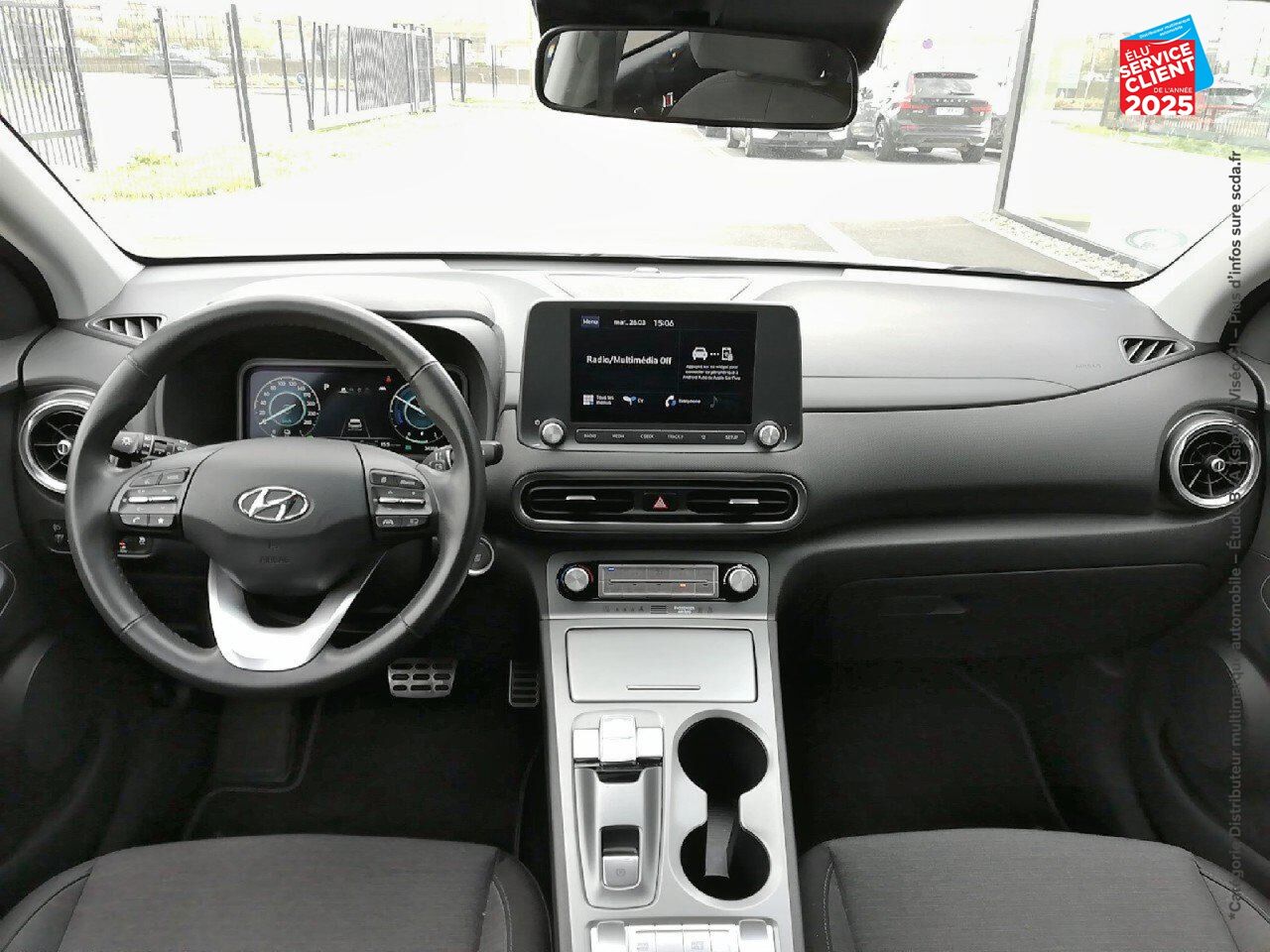 Véhicule d'occasion HYUNDAI KONA ELECTRIC 64KWH - 204CH INTUITIVE chez Toyota Thionville
