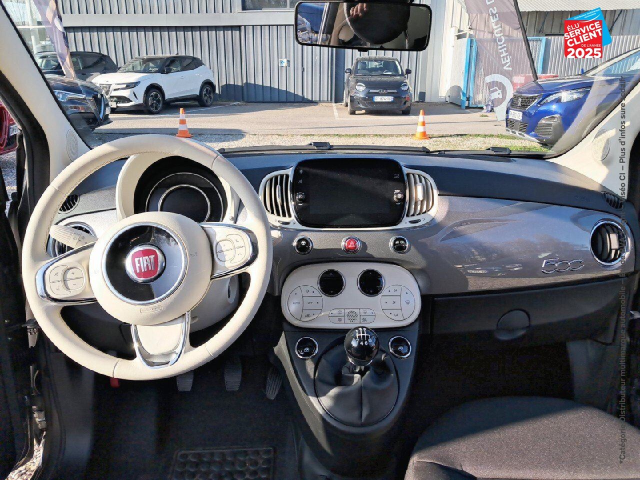 Véhicule d'occasion FIAT 500 1.0 70CH BSG SS CLUB chez Toyota Verdun