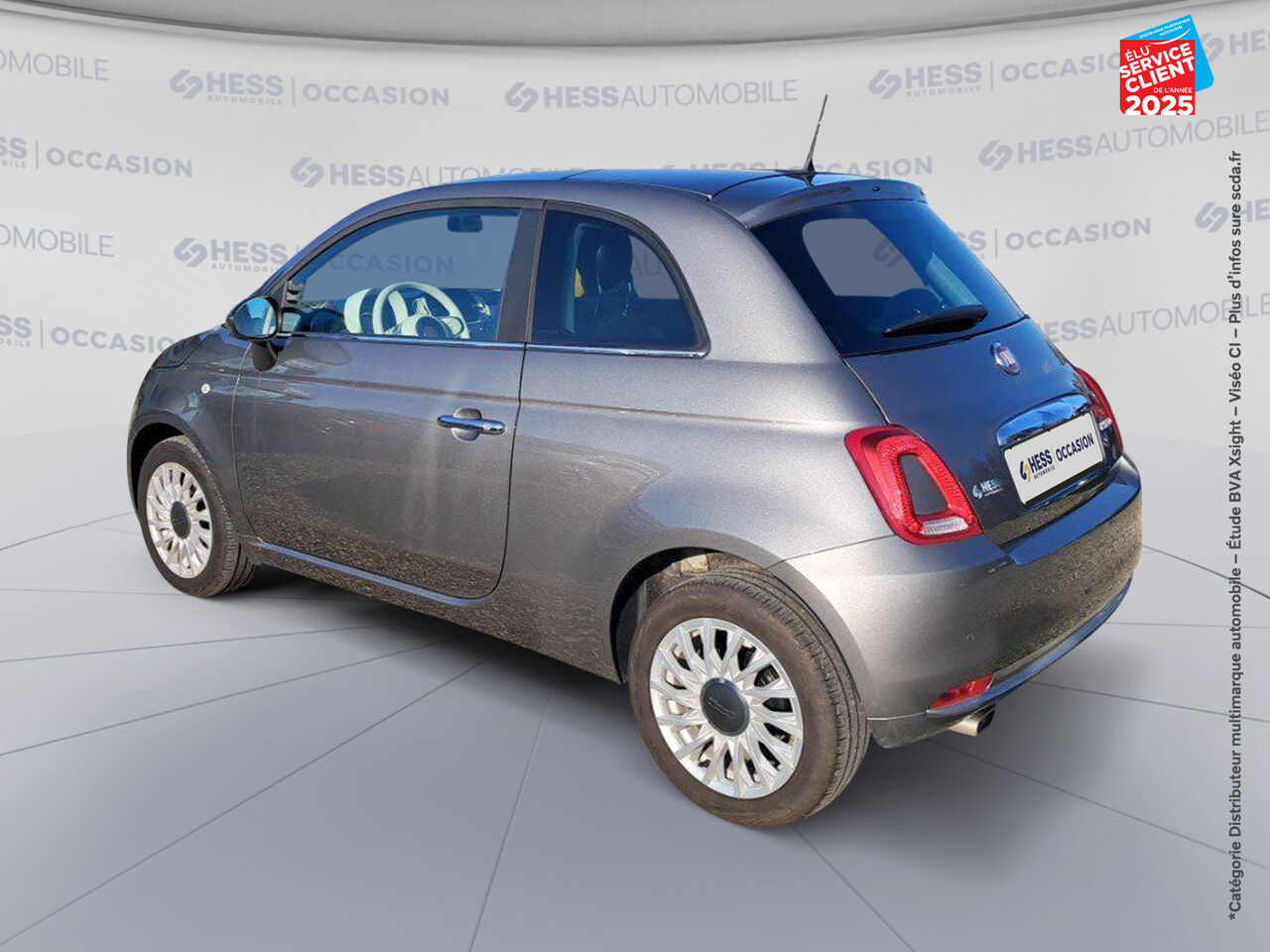 Véhicule d'occasion FIAT 500 1.0 70CH BSG SS CLUB chez Toyota Verdun