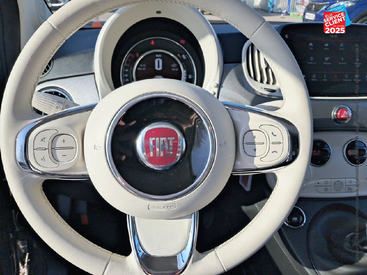 Véhicule d'occasion FIAT 500 1.0 70CH BSG SS CLUB chez Toyota Verdun