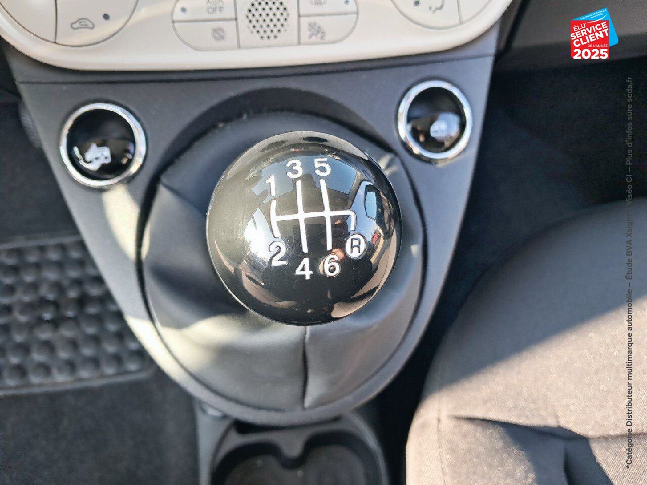 Véhicule d'occasion FIAT 500 1.0 70CH BSG SS CLUB chez Toyota Verdun