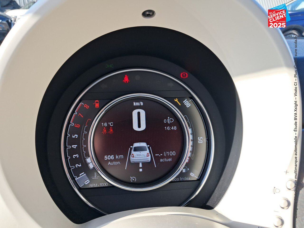 Véhicule d'occasion FIAT 500 1.0 70CH BSG SS CLUB chez Toyota Verdun