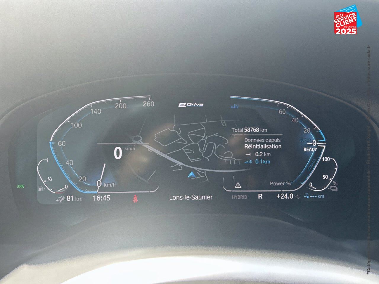 Véhicule d'occasion BMW X3 XDRIVE30E 292CH M SPORT chez BMW Besançon