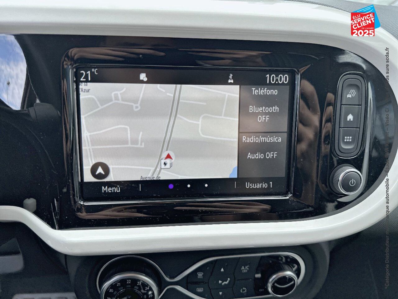 Véhicule d'occasion RENAULT TWINGO ELECTRIC INTENS R80 ACHAT INTEGRAL 3CV chez Nissan Mulhouse