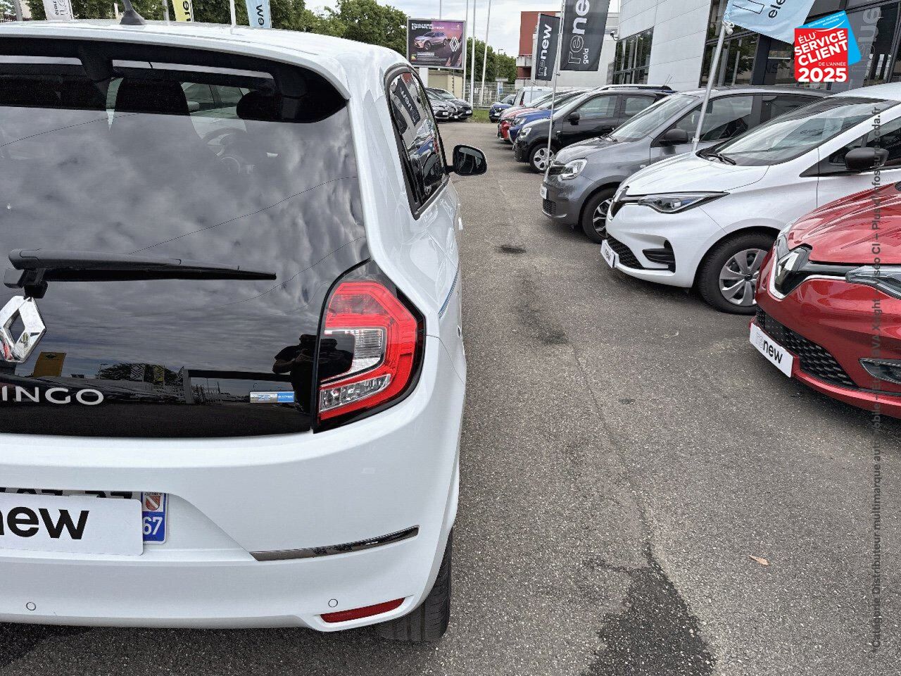 Véhicule d'occasion RENAULT TWINGO ELECTRIC INTENS R80 ACHAT INTEGRAL 3CV chez Nissan Mulhouse
