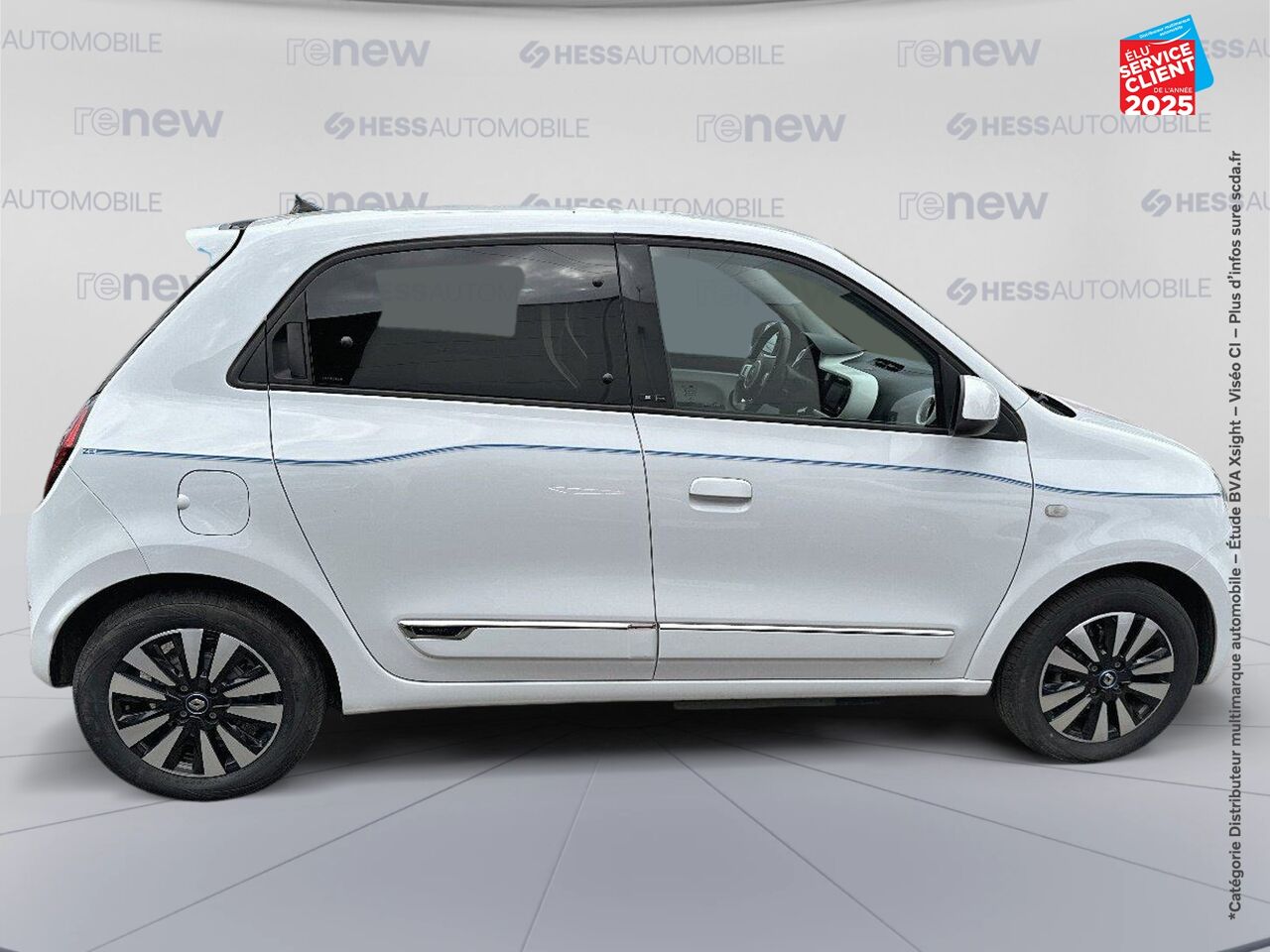 Véhicule d'occasion RENAULT TWINGO ELECTRIC INTENS R80 ACHAT INTEGRAL 3CV chez Nissan Mulhouse
