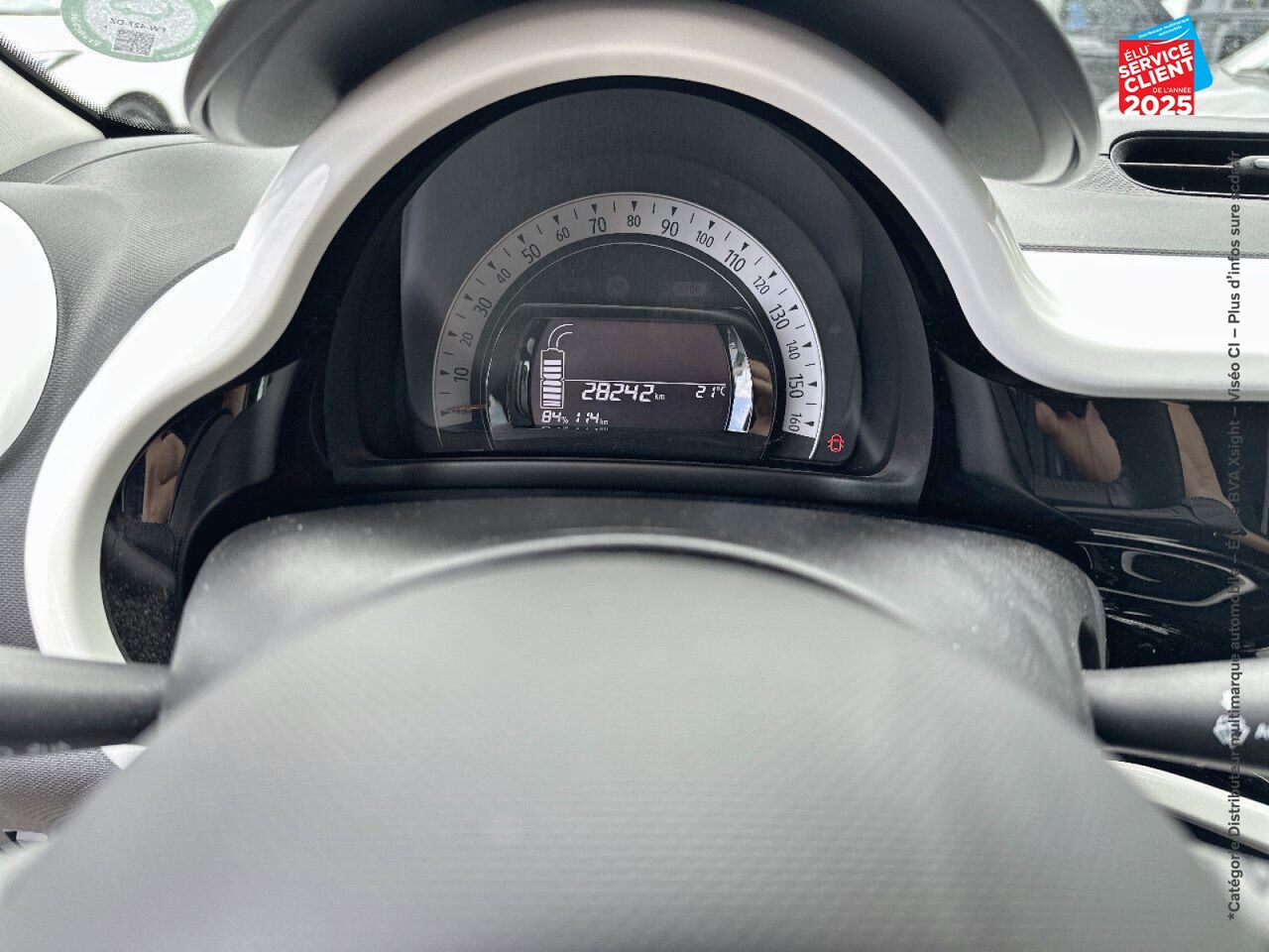 Véhicule d'occasion RENAULT TWINGO ELECTRIC INTENS R80 ACHAT INTEGRAL 3CV chez Nissan Mulhouse