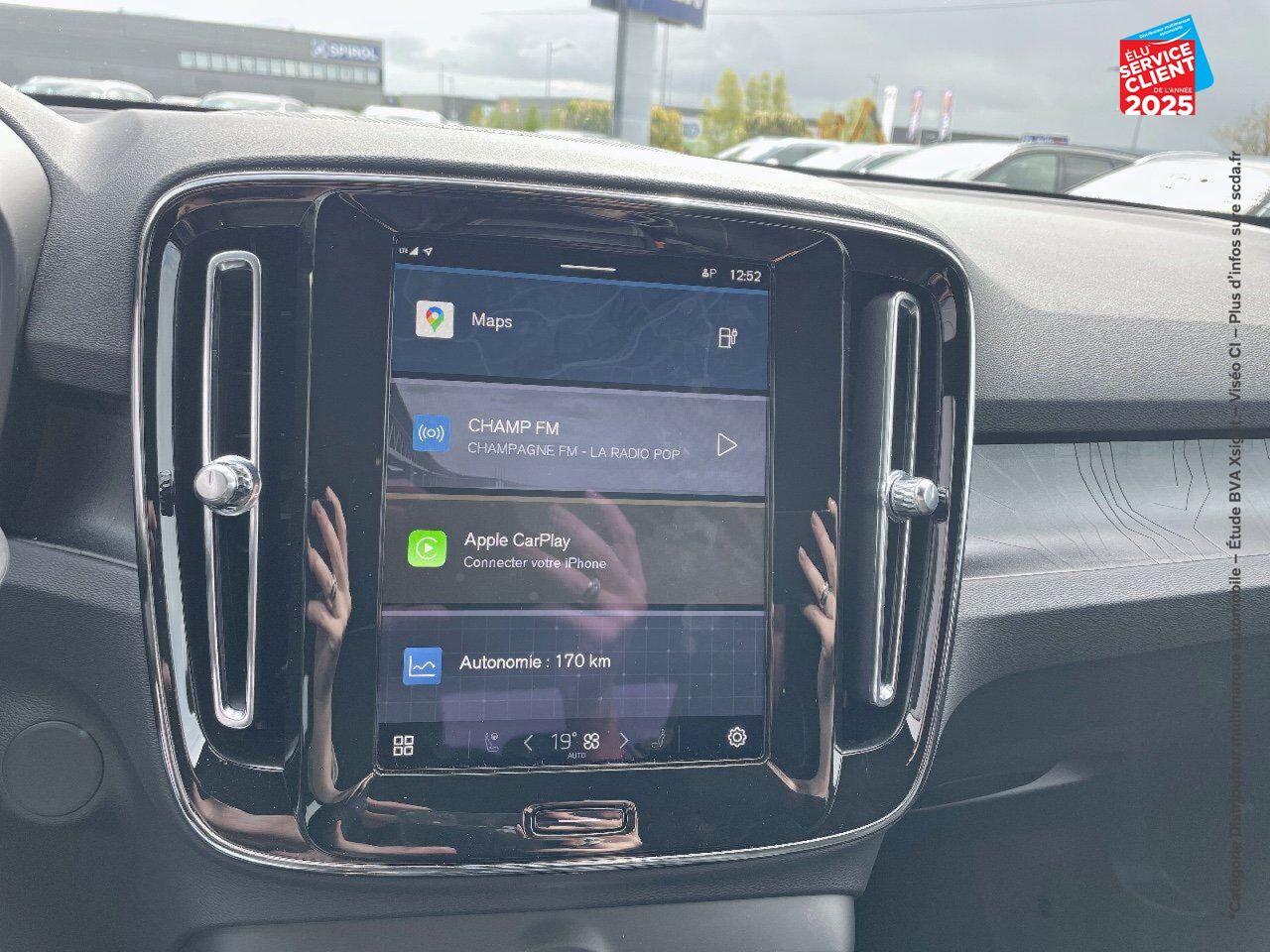 Véhicule d'occasion VOLVO XC40 RECHARGE TWIN 408CH ULTIMATE AWD chez Volvo Chalons