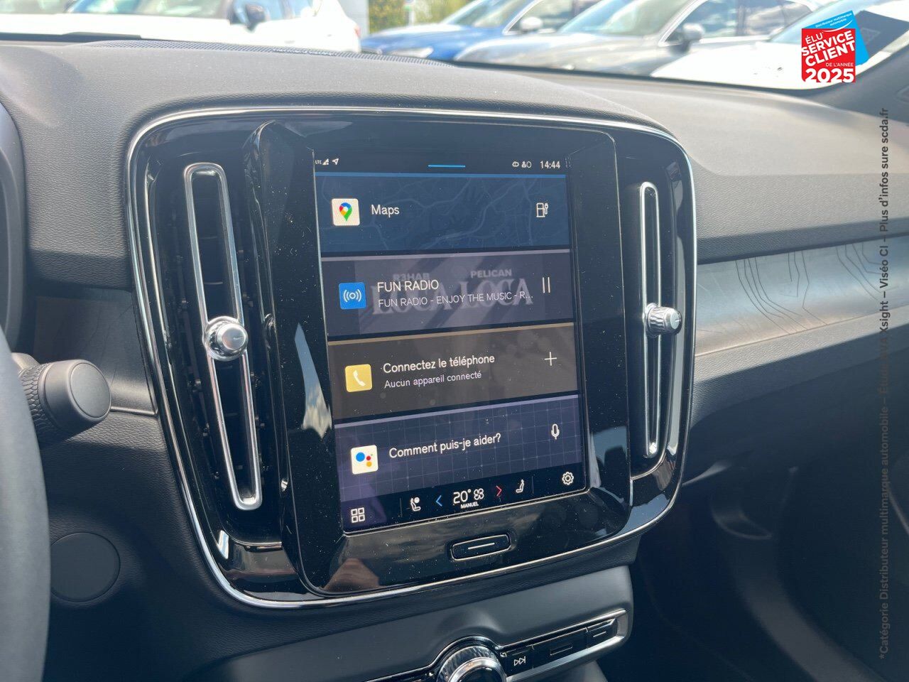 Véhicule d'occasion VOLVO C40 RECHARGE TWIN 408CH ULTIMATE AWD chez Volvo Epernay