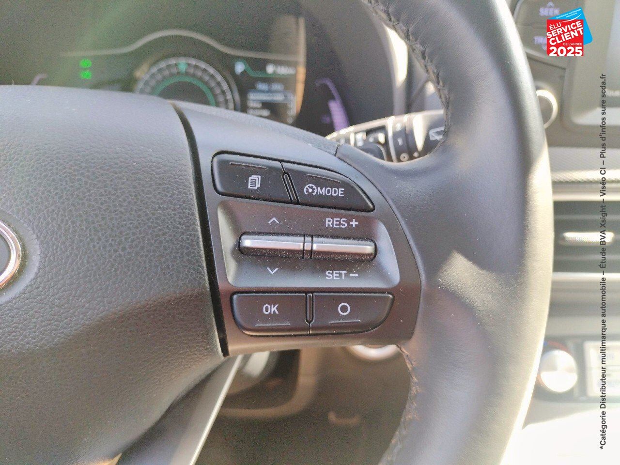 Véhicule d'occasion HYUNDAI KONA ELECTRIC 136 CH INTUITIVE CARPLAY CAMERA chez Hyundai Strasbourg