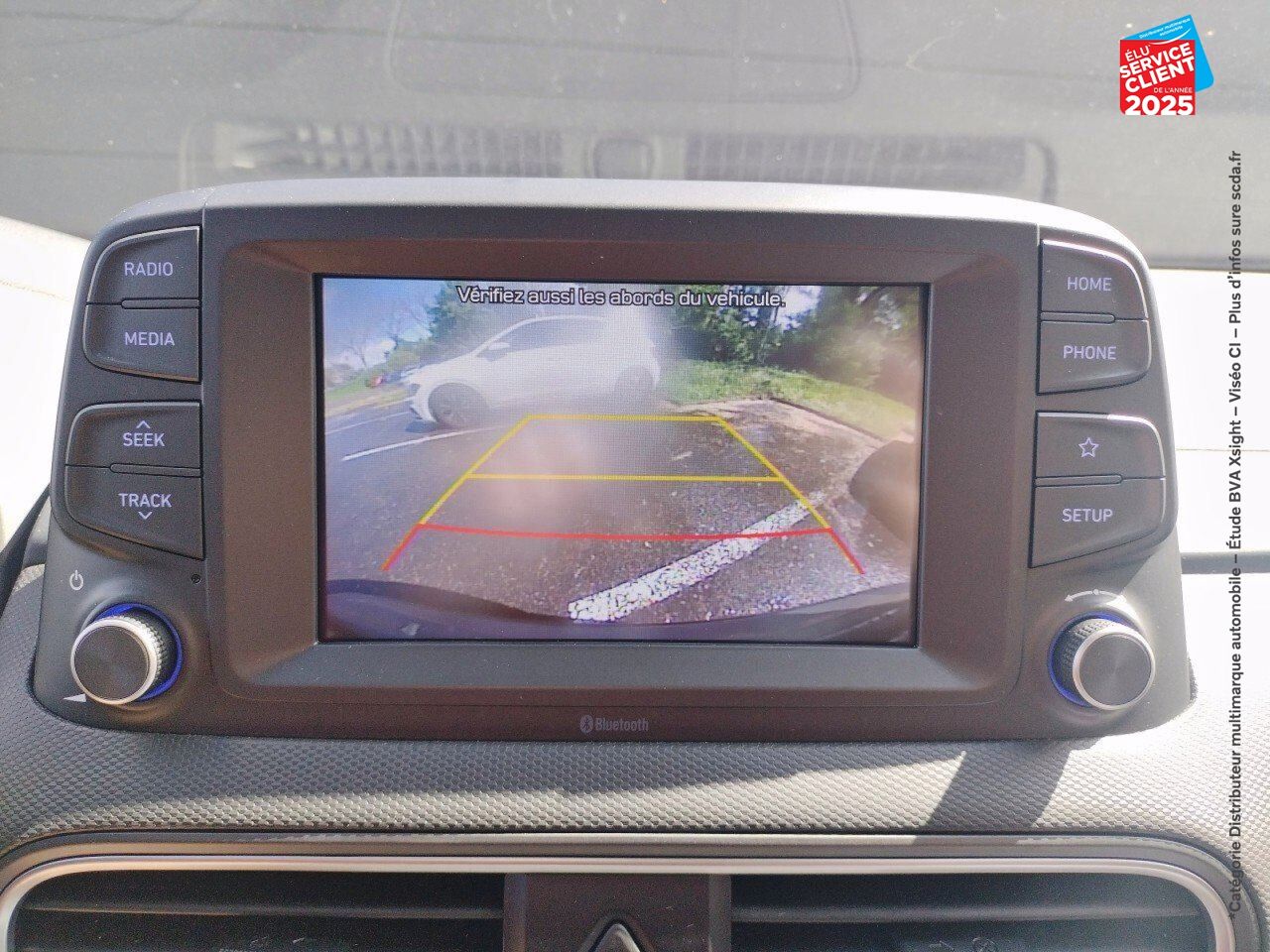 Véhicule d'occasion HYUNDAI KONA ELECTRIC 136 CH INTUITIVE CARPLAY CAMERA chez Hyundai Strasbourg