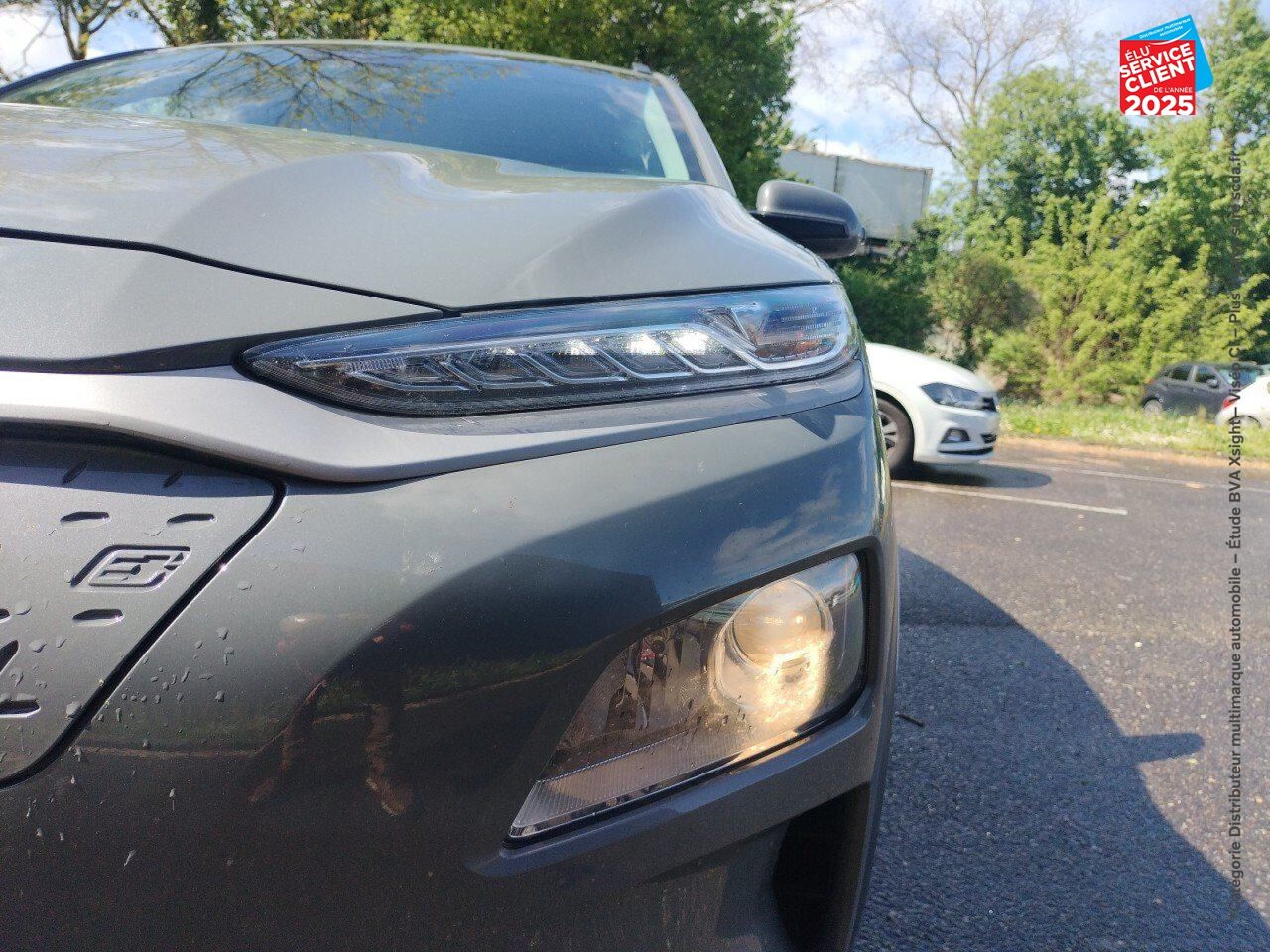 Véhicule d'occasion HYUNDAI KONA ELECTRIC 136 CH INTUITIVE CARPLAY CAMERA chez Hyundai Strasbourg