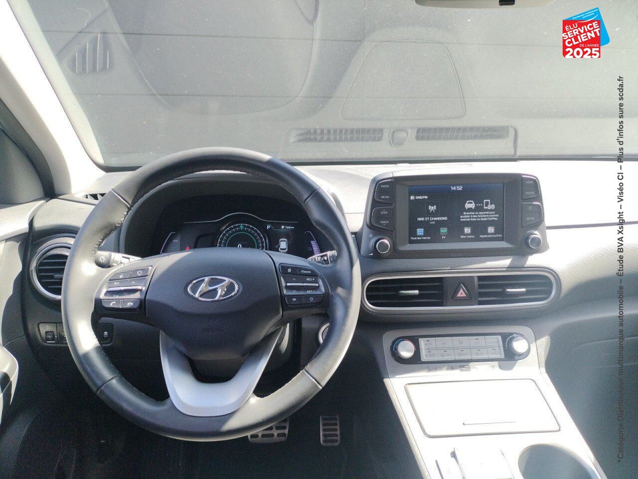Véhicule d'occasion HYUNDAI KONA ELECTRIC 136 CH INTUITIVE CARPLAY CAMERA chez Hyundai Strasbourg