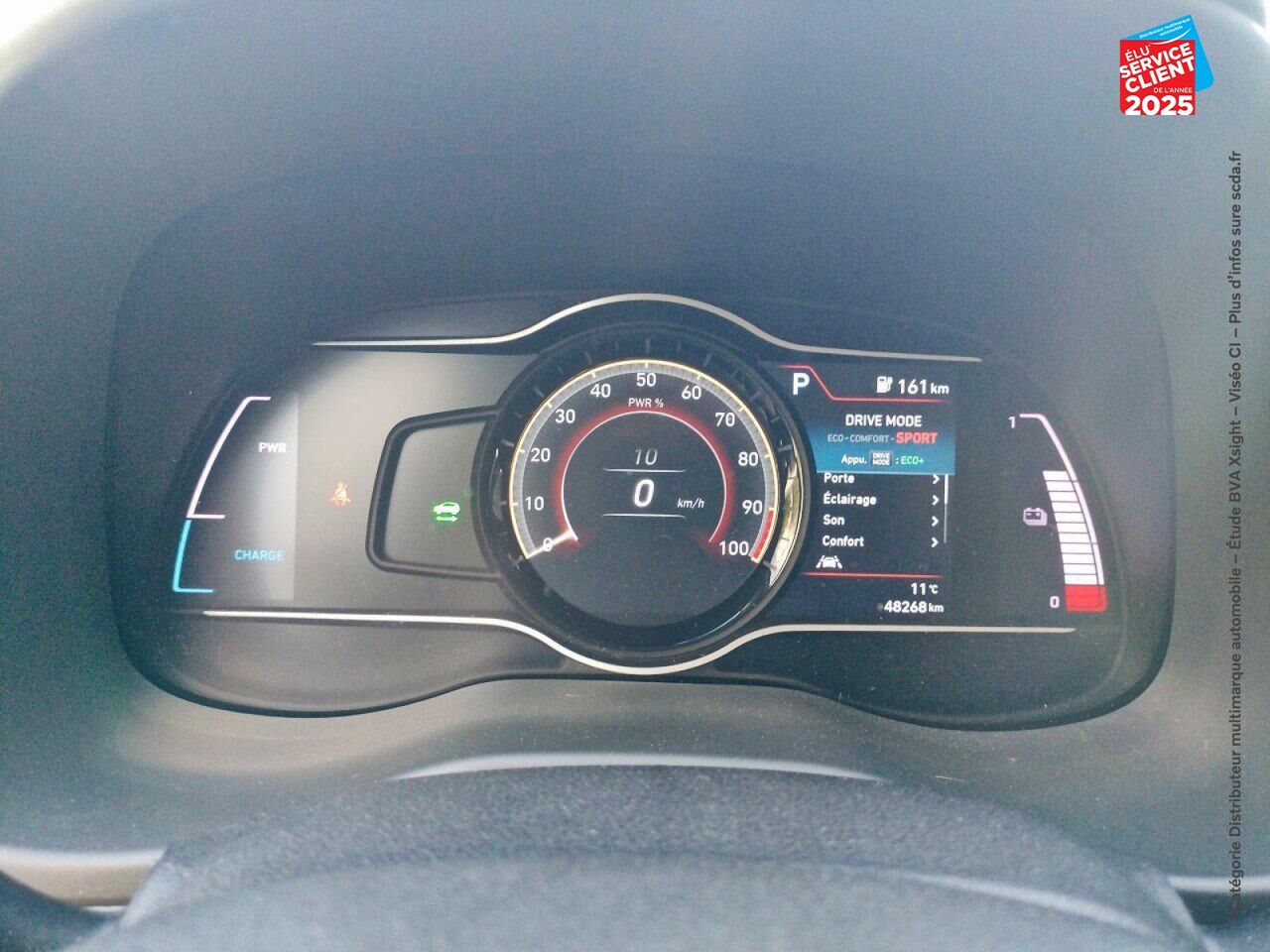 Véhicule d'occasion HYUNDAI KONA ELECTRIC 136 CH INTUITIVE CARPLAY CAMERA chez Hyundai Strasbourg
