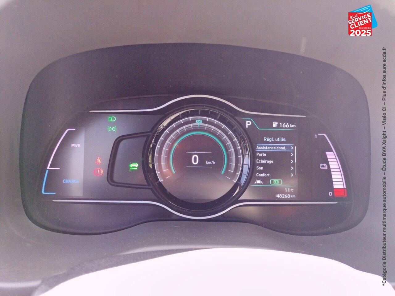 Véhicule d'occasion HYUNDAI KONA ELECTRIC 136 CH INTUITIVE CARPLAY CAMERA chez Hyundai Strasbourg