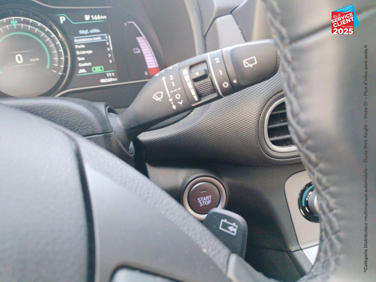 Véhicule d'occasion HYUNDAI KONA ELECTRIC 136 CH INTUITIVE CARPLAY CAMERA chez Hyundai Strasbourg