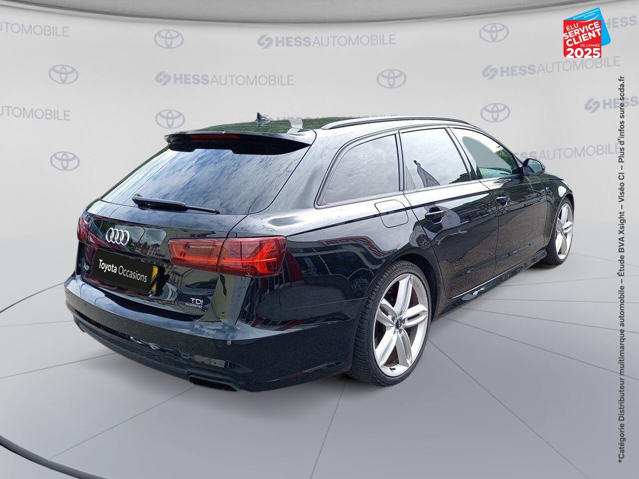 Véhicule d'occasion AUDI A6 AVANT 3.0 V6 BITDI 326CH COMPETITION QUATTRO TIPTRONIC chez Toyota Sarreguemines