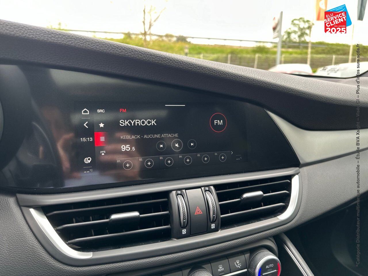 Véhicule d'occasion ALFA ROMEO GIULIA 2.2 DIESEL 160CH VELOCE AT8 chez Hyundai Besançon