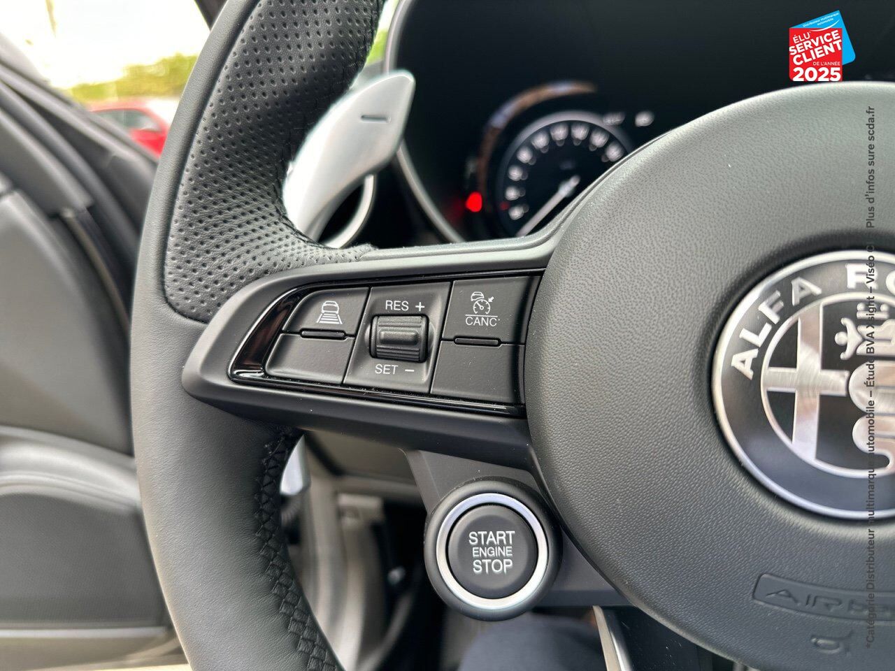 Véhicule d'occasion ALFA ROMEO GIULIA 2.2 DIESEL 160CH VELOCE AT8 chez Hyundai Besançon