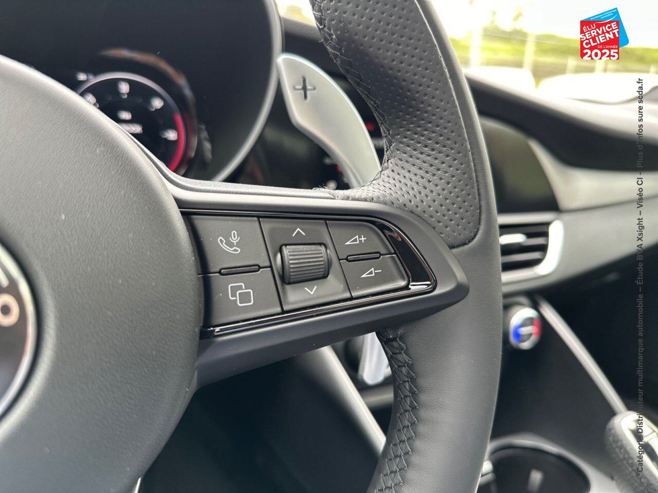 Véhicule d'occasion ALFA ROMEO GIULIA 2.2 DIESEL 160CH VELOCE AT8 chez Hyundai Besançon