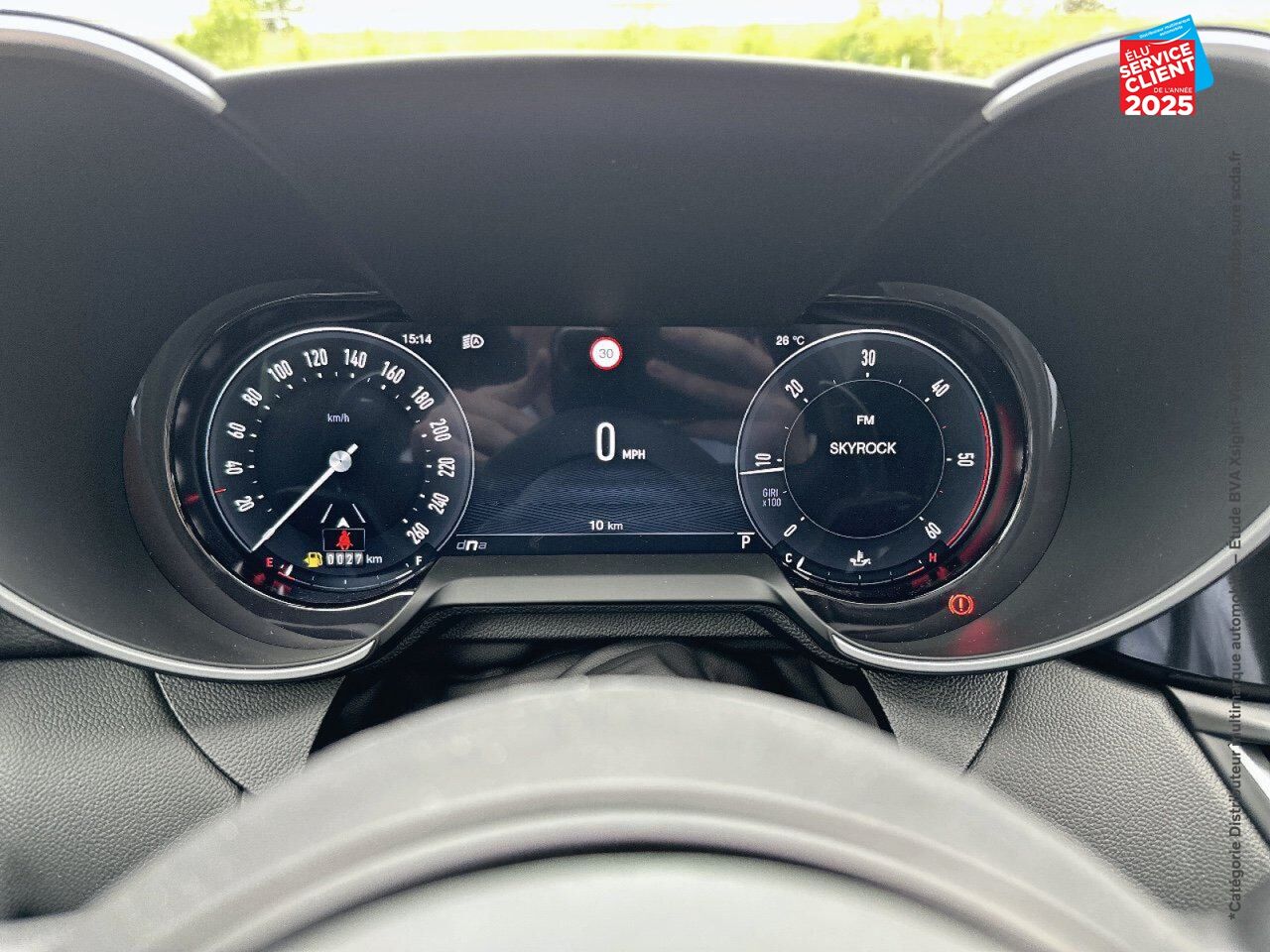 Véhicule d'occasion ALFA ROMEO GIULIA 2.2 DIESEL 160CH VELOCE AT8 chez Hyundai Besançon