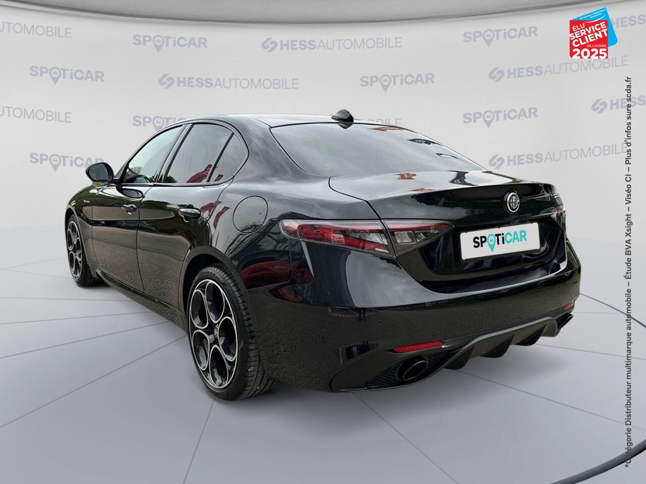 Véhicule d'occasion ALFA ROMEO GIULIA 2.2 DIESEL 160CH VELOCE AT8 chez Hyundai Besançon