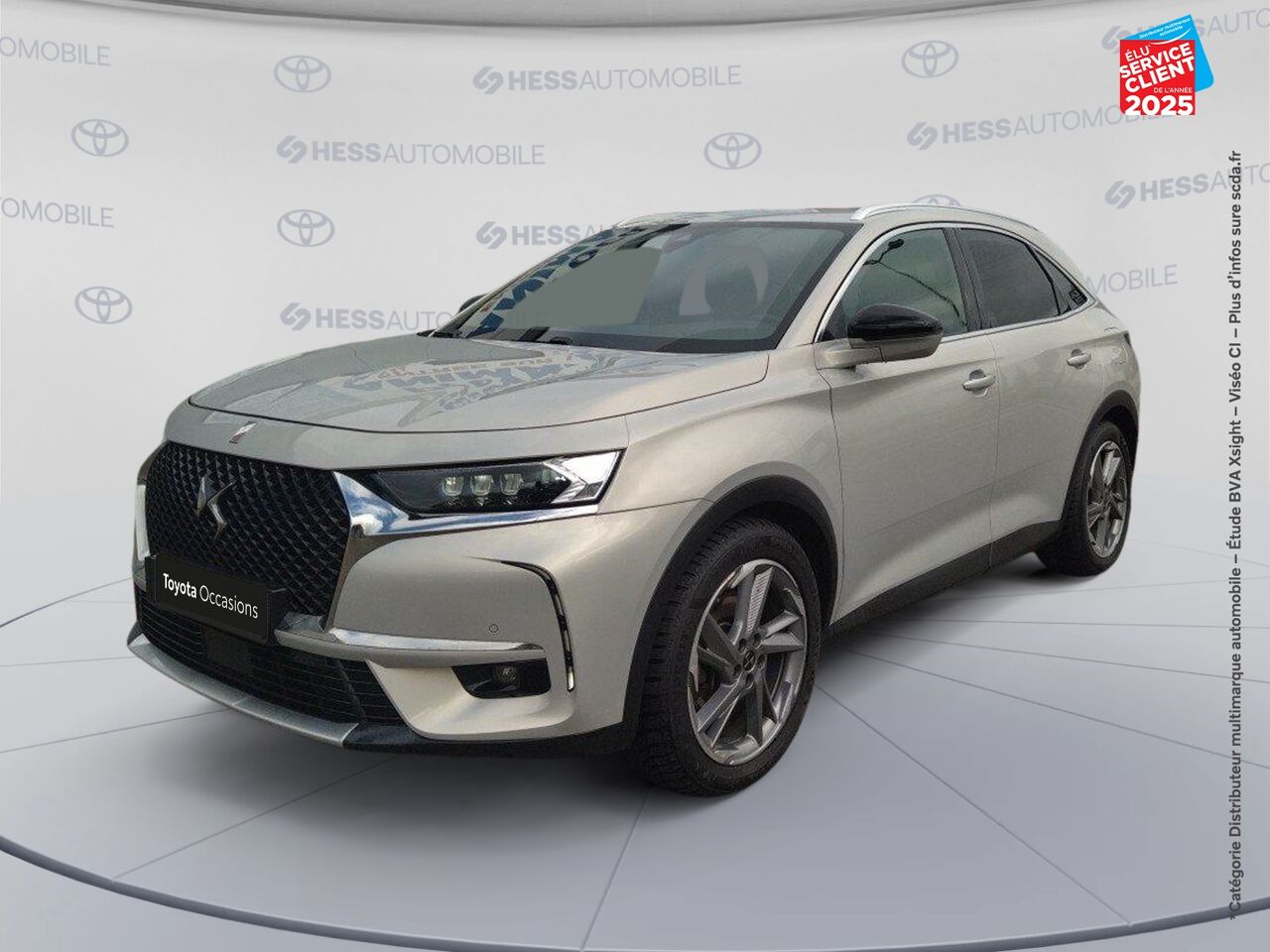 Véhicule d'occasion DS DS 7 CROSSBACK E-TENSE 4X4 300CH GRAND CHIC OPERA TPANO CUIR SIEGE CHAUF CAMERA GPS chez BMW Lons le Saunier