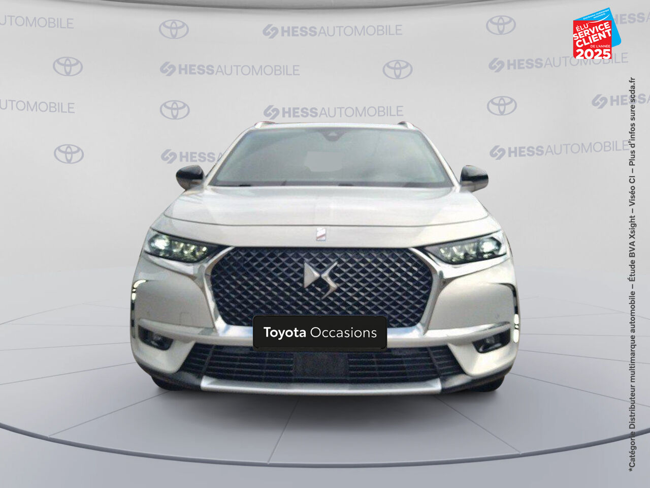 Véhicule d'occasion DS DS 7 CROSSBACK E-TENSE 4X4 300CH GRAND CHIC OPERA TPANO CUIR SIEGE CHAUF CAMERA GPS chez BMW Lons le Saunier