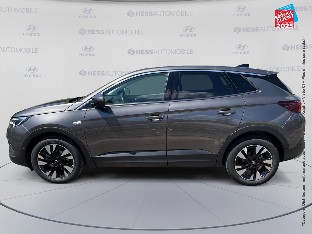 Véhicule d'occasion OPEL GRANDLAND X 1.2 TURBO 130CH DESIGN LINE BVA 109G chez Toyota Bar le Duc