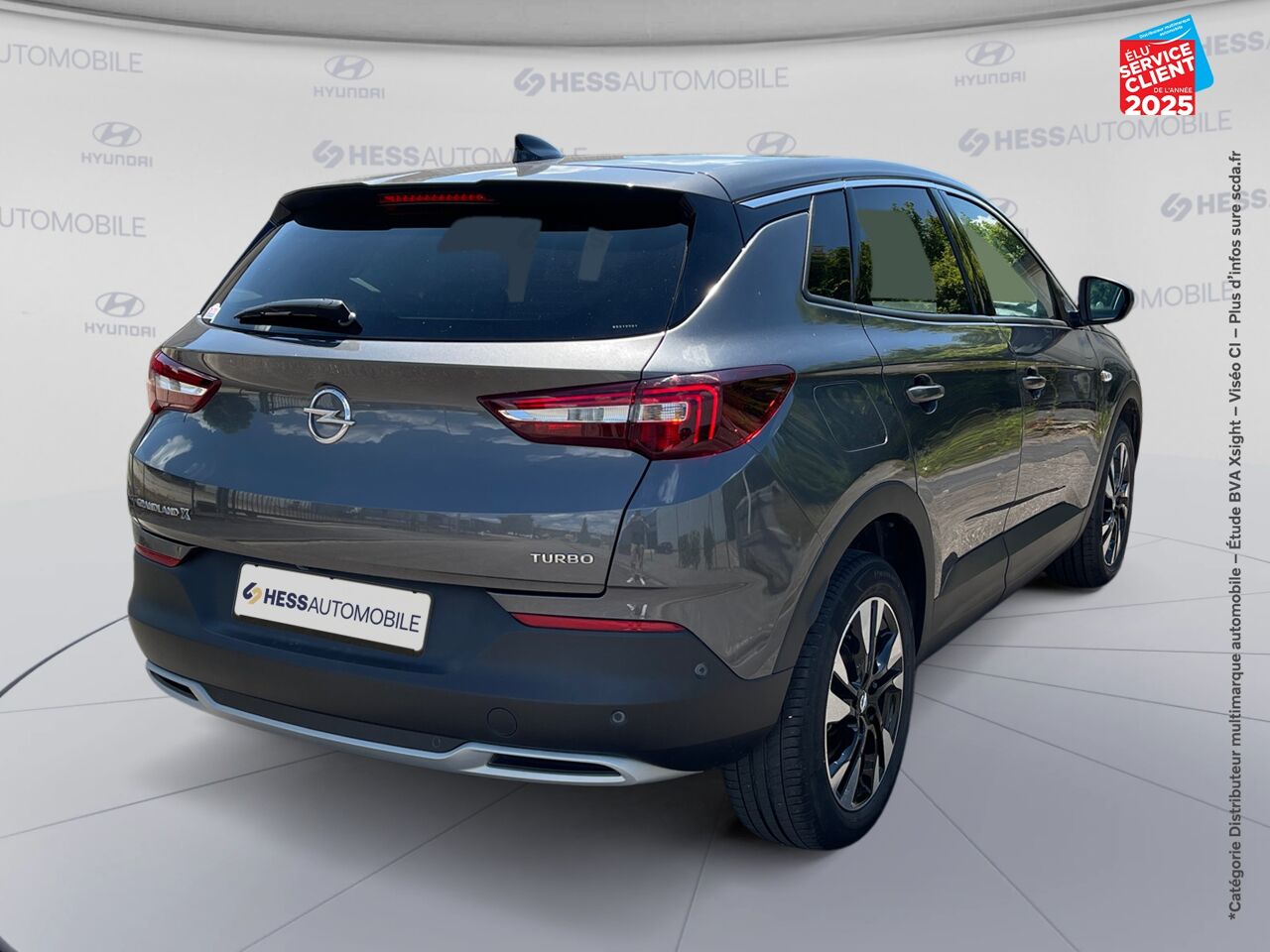 Véhicule d'occasion OPEL GRANDLAND X 1.2 TURBO 130CH DESIGN LINE BVA 109G chez Toyota Bar le Duc