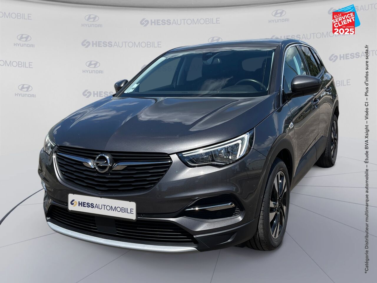 Véhicule d'occasion OPEL GRANDLAND X 1.2 TURBO 130CH DESIGN LINE BVA 109G chez Toyota Bar le Duc