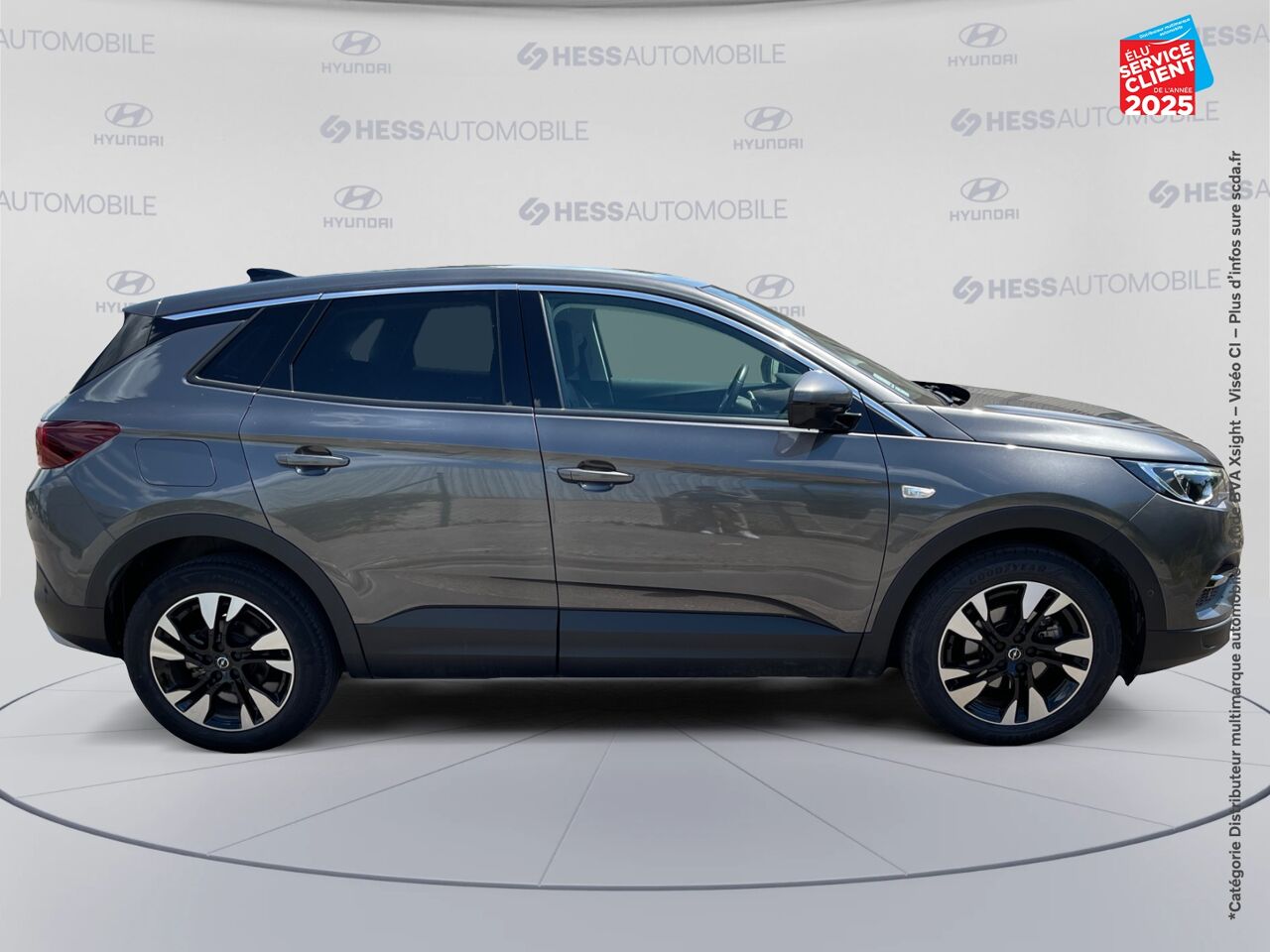 Véhicule d'occasion OPEL GRANDLAND X 1.2 TURBO 130CH DESIGN LINE BVA 109G chez Toyota Bar le Duc