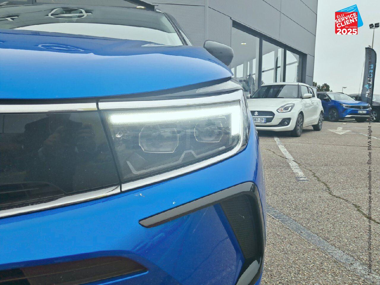 Véhicule d'occasion OPEL GRANDLAND 1.6 TURBO 225CH HYBRIDE ELEGANCE BUSINESS MY23 chez Dacia Belfort