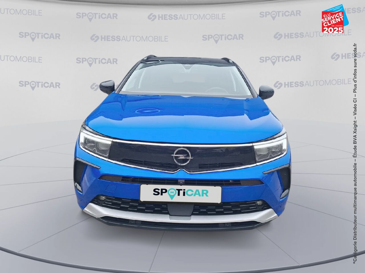 Véhicule d'occasion OPEL GRANDLAND 1.6 TURBO 225CH HYBRIDE ELEGANCE BUSINESS MY23 chez Dacia Belfort