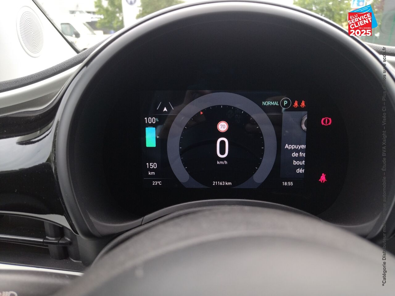 Véhicule d'occasion FIAT 500 E 95CH ACTION PLUS chez Toyota Sarreguemines