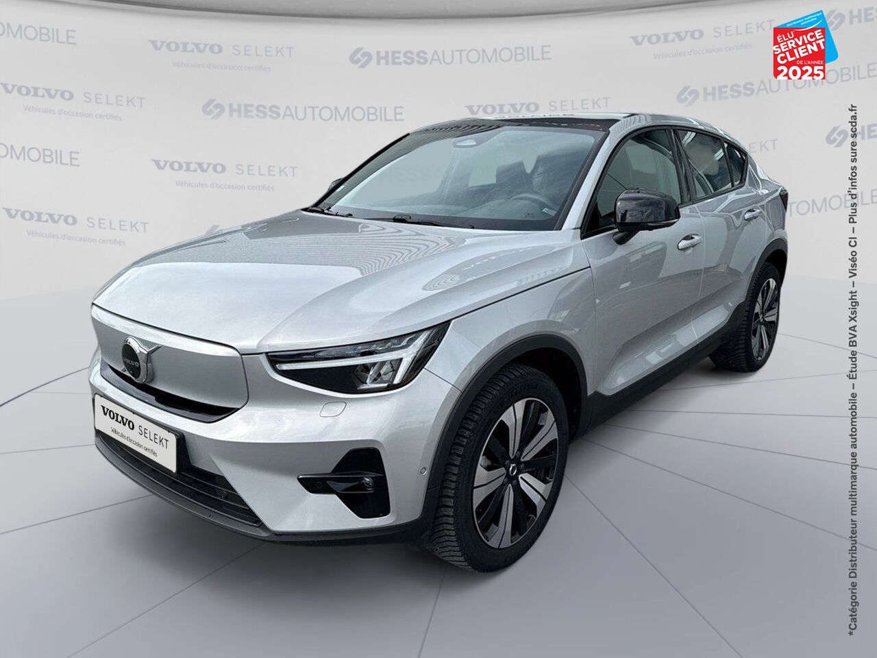 Véhicule d'occasion VOLVO C40 RECHARGE TWIN 408CH FIRST EDITION EDT AWD chez Volvo Epernay