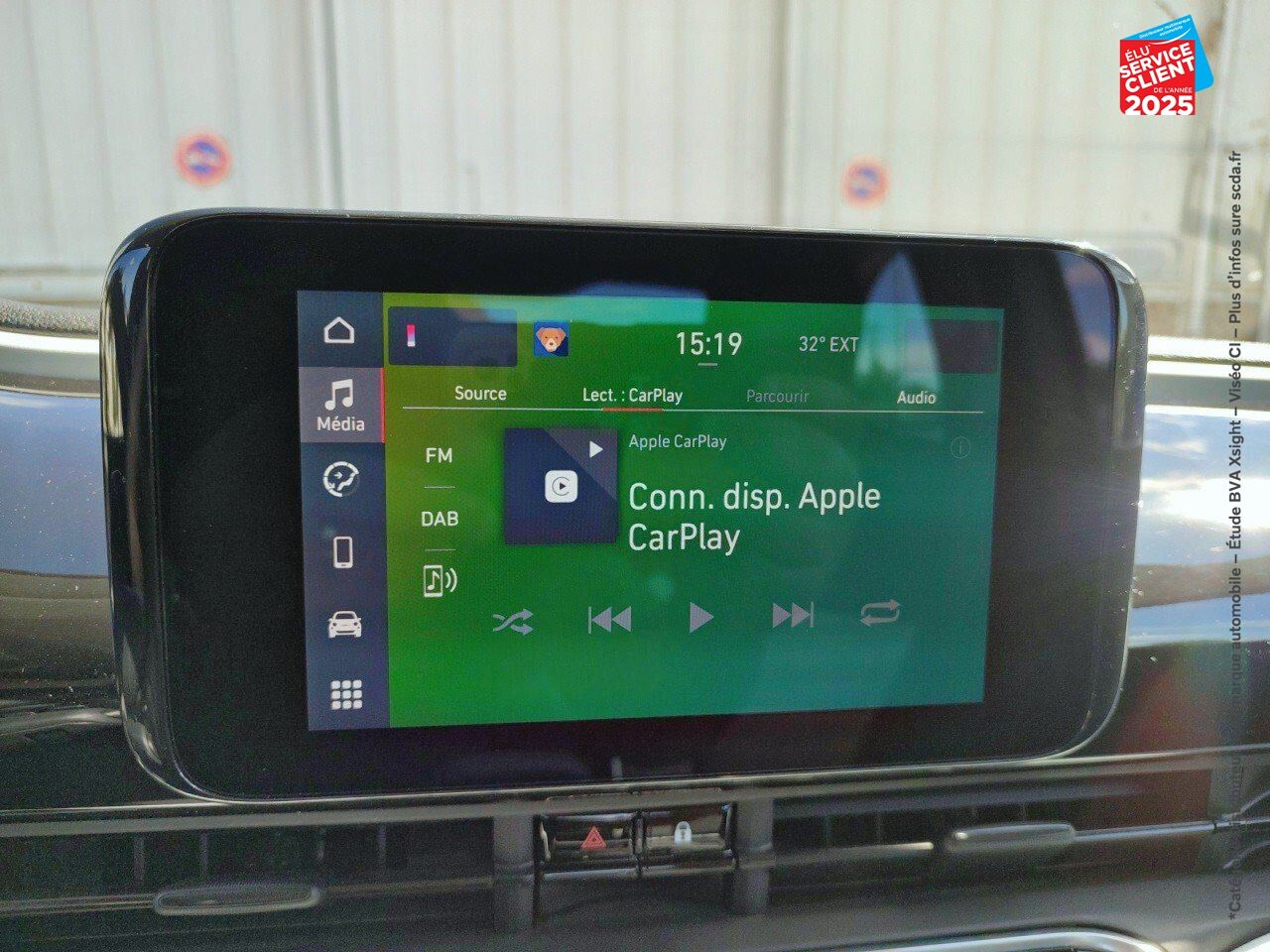 Véhicule d'occasion FIAT 500 E 118CH PASSION CARPLAY chez Hyundai Epernay