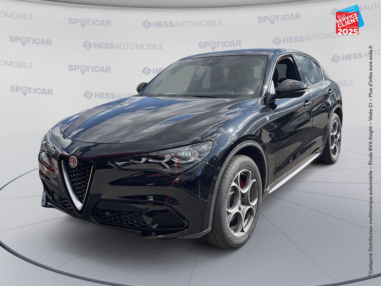 Véhicule d'occasion ALFA ROMEO STELVIO 2.2 DIESEL 210CH TI Q4 AT8 MY22 chez BMW Belfort