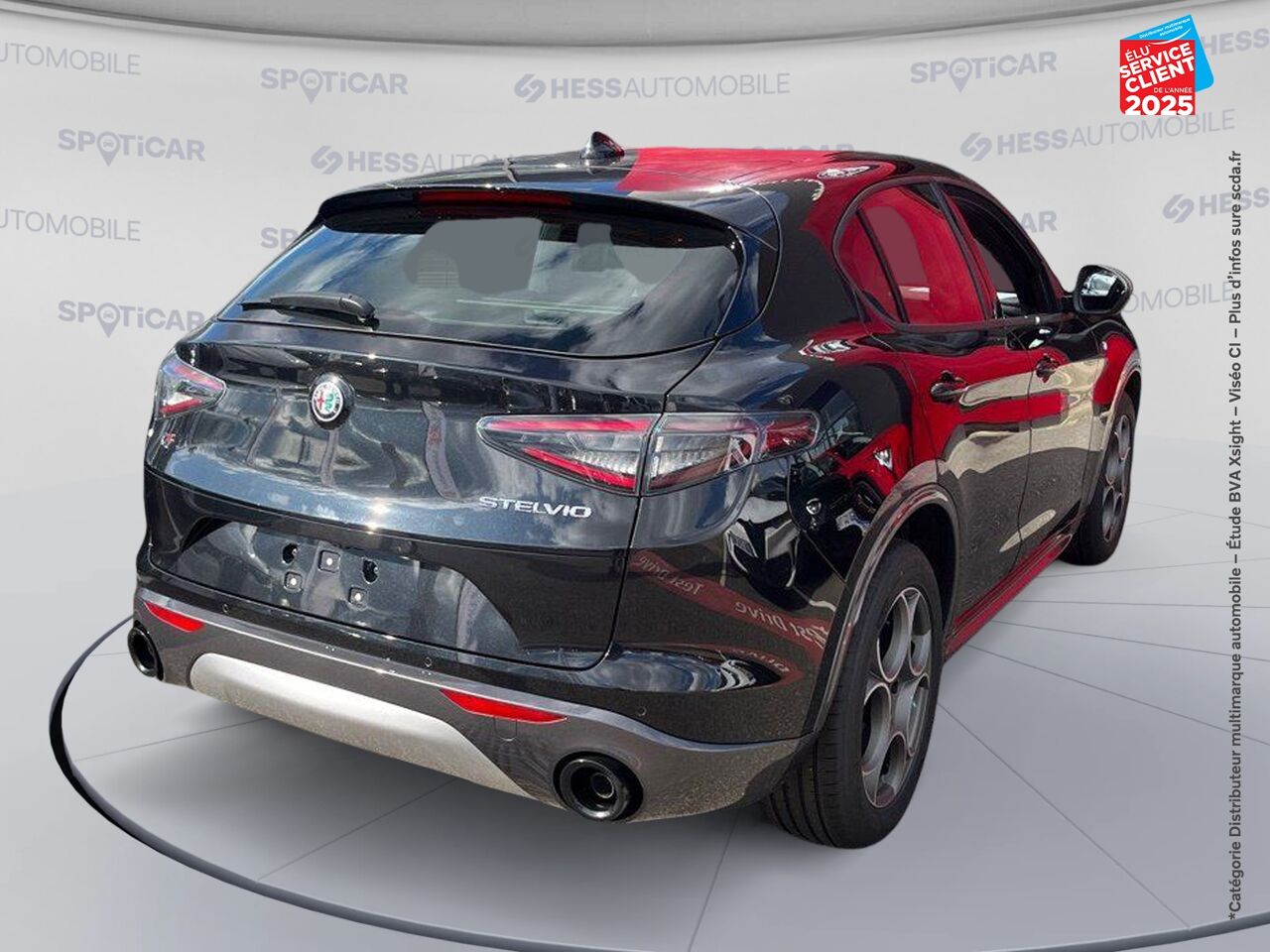 Véhicule d'occasion ALFA ROMEO STELVIO 2.2 DIESEL 210CH TI Q4 AT8 MY22 chez BMW Belfort