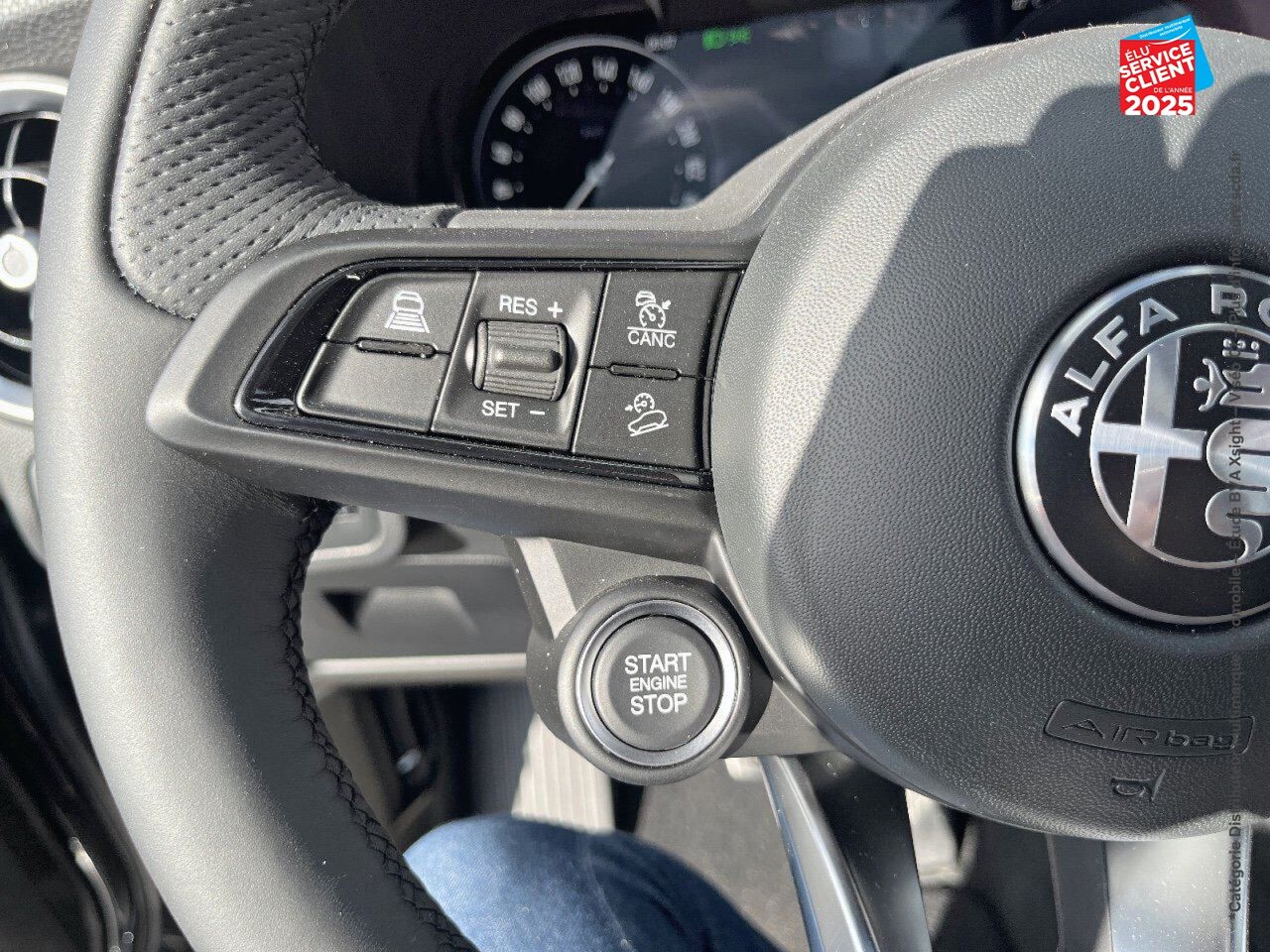Véhicule d'occasion ALFA ROMEO STELVIO 2.2 DIESEL 210CH TI Q4 AT8 MY22 chez BMW Belfort