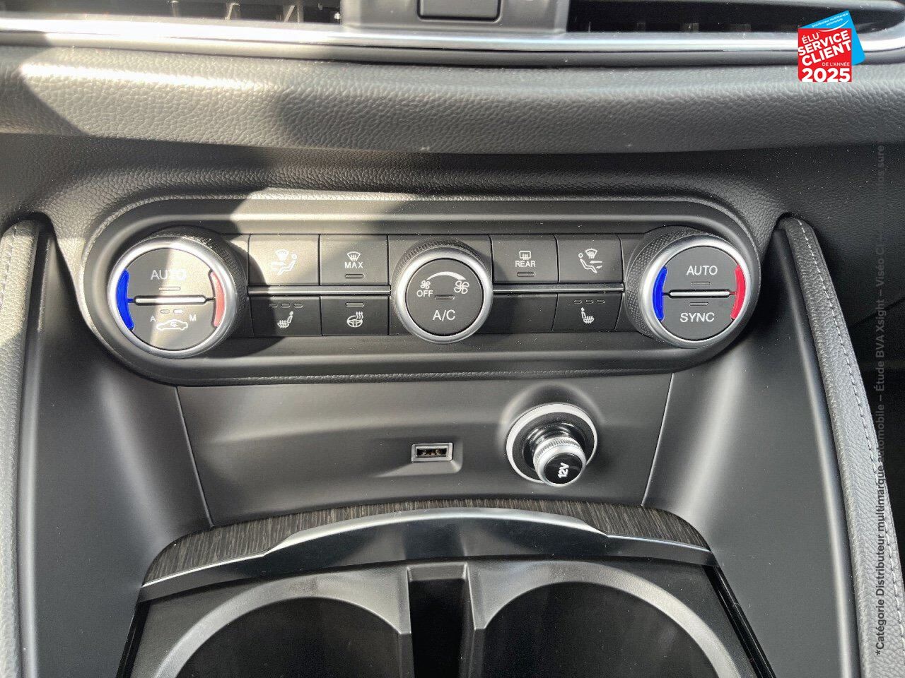 Véhicule d'occasion ALFA ROMEO STELVIO 2.2 DIESEL 210CH TI Q4 AT8 MY22 chez BMW Belfort